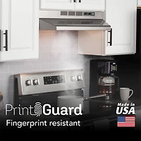 30 inch Stainless Ductless Under-Cabinet Range Hood