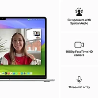 15 inch MacBook Air - M3 - 24GB/512GB - macOS (Early 2024, Silver)