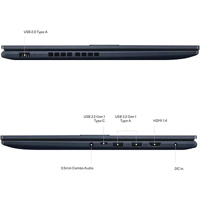 15.6 inch Vivobook 15 Touchscreen Laptop - Intel Core-i7 1355U - 16GB/1TB - Quiet Blue