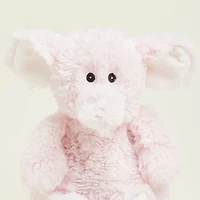 Microwavable French Lavender Scented Plush Pink Elephant