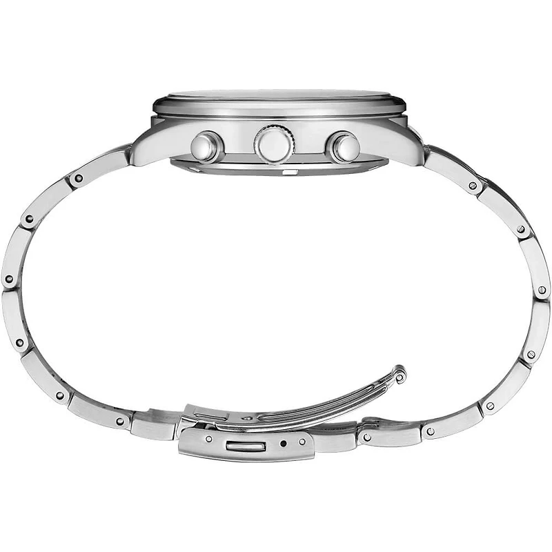 Essentials Collection Chronograph Quartz Watch - Stainless/Black