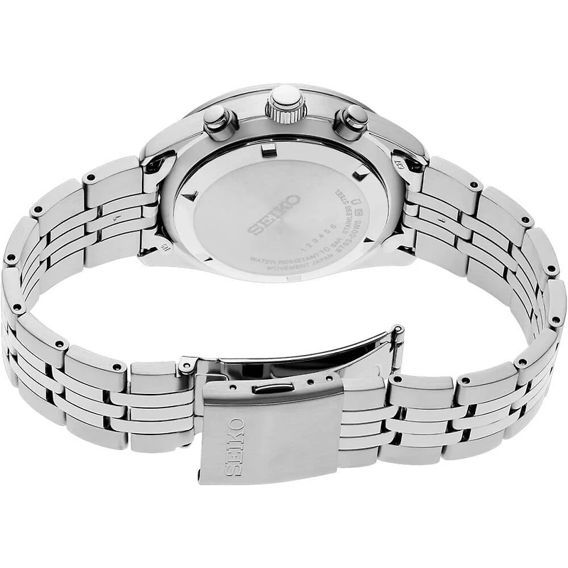 Essentials Collection Chronograph Quartz Watch - Stainless/Black