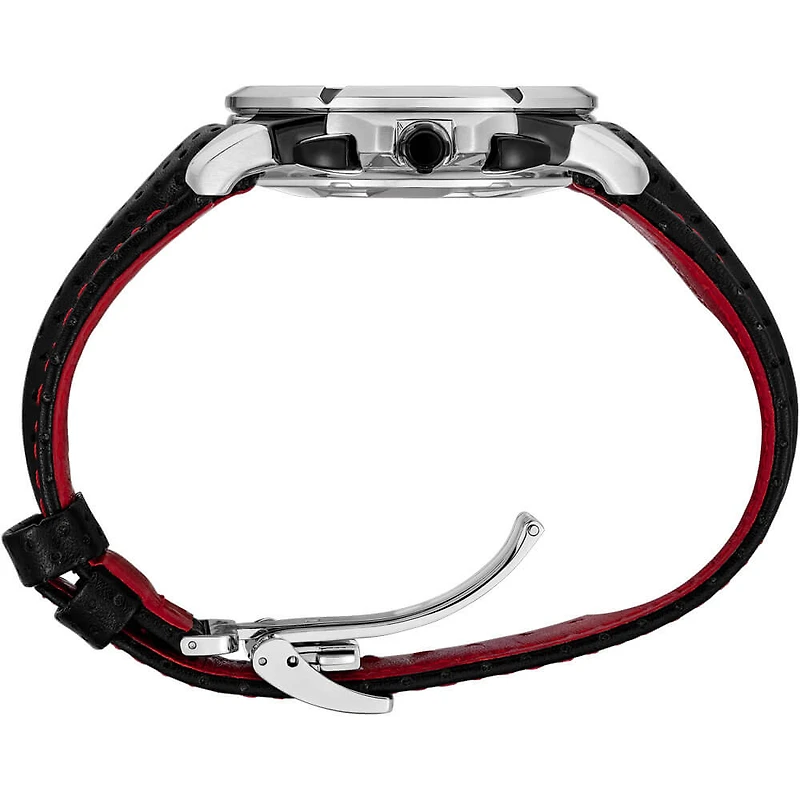 Coutura Collection Chronograph Quartz Watch - Black/Red