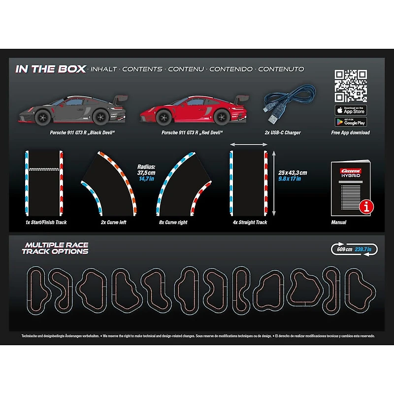 HYBRID Highway Challenge Race Track Set