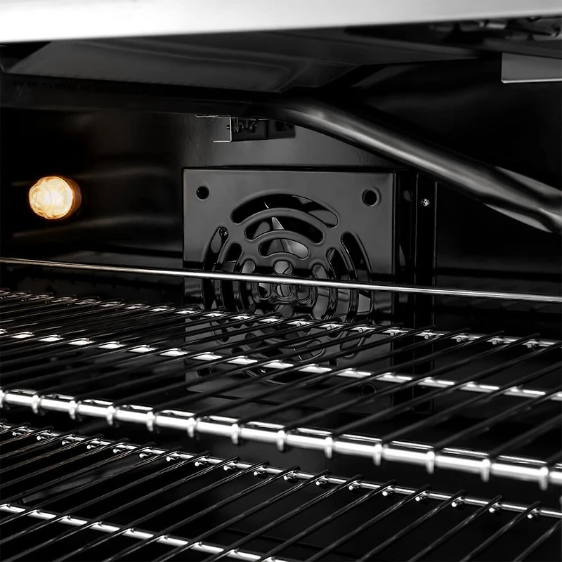 5.2 Cu. Ft. Autograph Edition Stainless and Black Freestanding Convection Gas Range