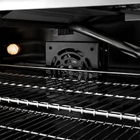 5.2 Cu. Ft. Autograph Edition Stainless and Black Freestanding Convection Gas Range