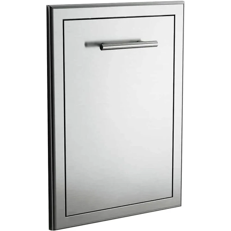 20 inch Stainless Built-In Roll Out Trash Drawer for Outdoor Kitchens