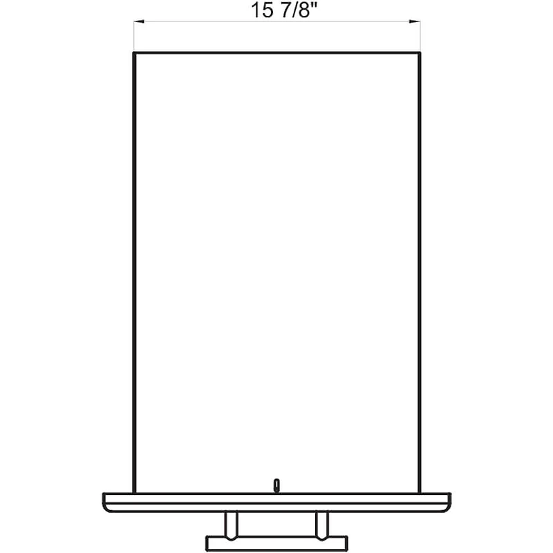 20 inch Stainless Built-In Roll Out Trash Drawer for Outdoor Kitchens