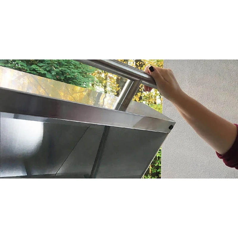 Pro-Grade Stainless 3 Burner Built-In Natural Gas Grill with Rotisserie Burner