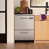 45 dBA Stainless Front Control Double Drawer Smart Dishwasher