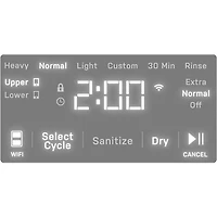 45 dBA Stainless Front Control Double Drawer Smart Dishwasher