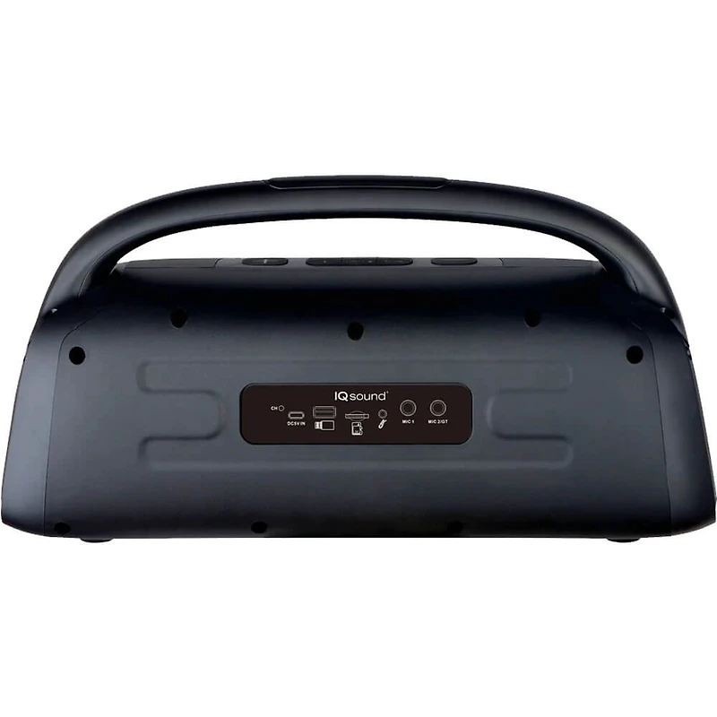 Portable Bluetooth Speaker with RGB Light Effects and Remote Control