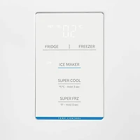 23 Cu. Ft. Stainless Counter-Depth Bottom Freezer Smart Refrigerator