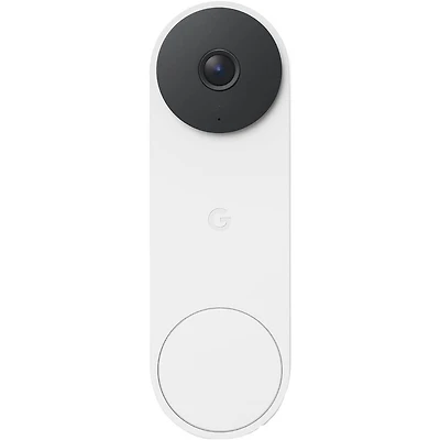 2K Wired Video Doorbell (Wired, 3rd Gen) - Snow