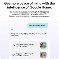 2K HDR Indoor Security Camera (Wired, 3rd Gen) - Snow