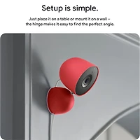 2K HDR Indoor Security Camera (Wired, 3rd Gen) - Snow