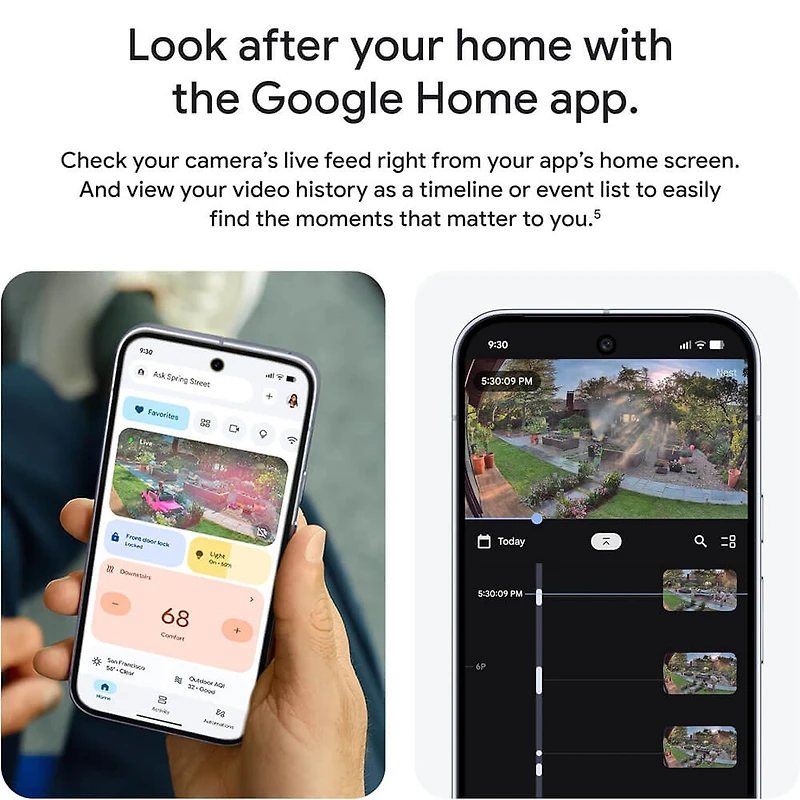 2K HDR Outdoor Security Camera (Wired, 2nd Gen) - Snow