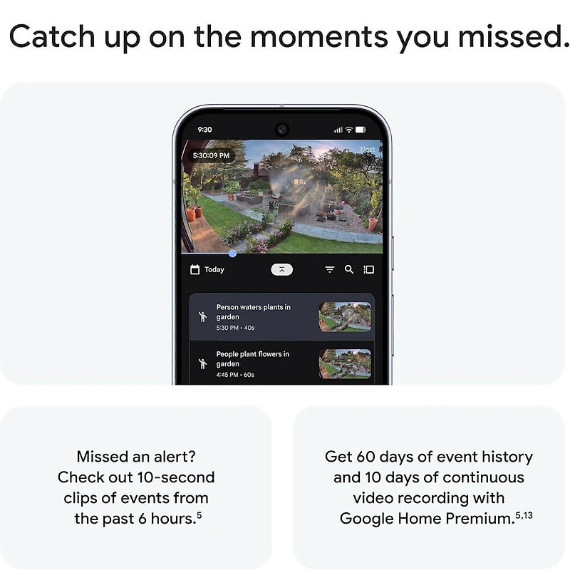 2K HDR Outdoor Security Camera (Wired, 2nd Gen) - Snow