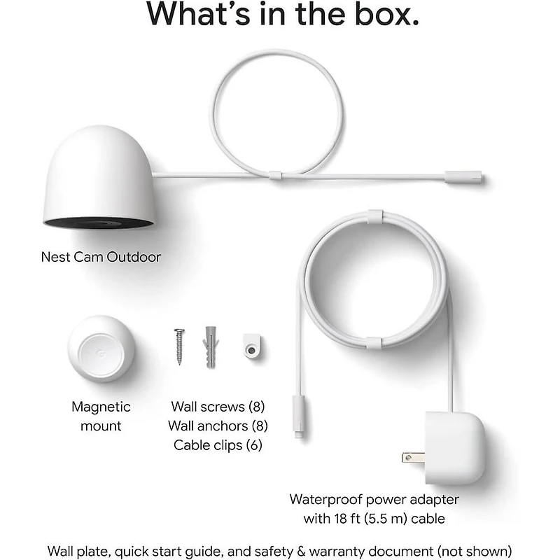 2K HDR Outdoor Security Camera (Wired, 2nd Gen) - Snow