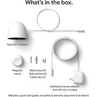 2K HDR Outdoor Security Camera (Wired, 2nd Gen) - Snow