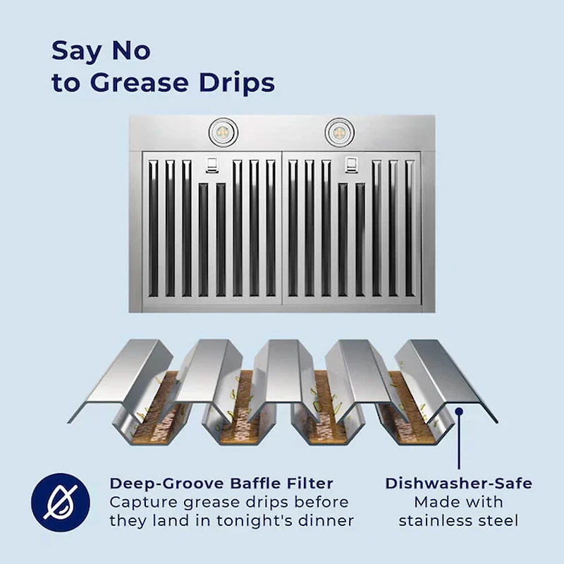 30 inch Matte Black PRO Convertible Wall Mount Range Hood