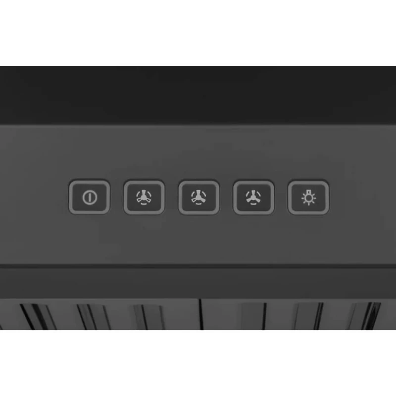 30 inch Matte Black PRO Convertible Wall Mount Range Hood