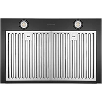 30 inch Matte Black PRO Convertible Wall Mount Range Hood