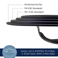 Cook + Create 11 Piece Hard Anodized Nonstick Cookware Set