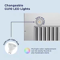 30 inch Stainless Convertible Under Cabinet Range Hood Insert