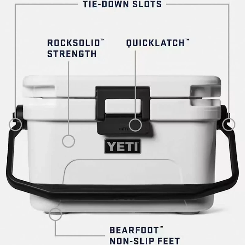 Roadie 8 Hard Cooler - Rescue Red
