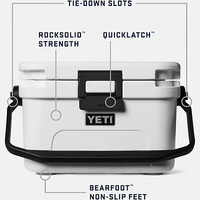 Roadie 8 Hard Cooler - Rescue Red