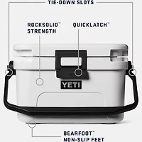 Roadie 8 Hard Cooler - Rescue Red