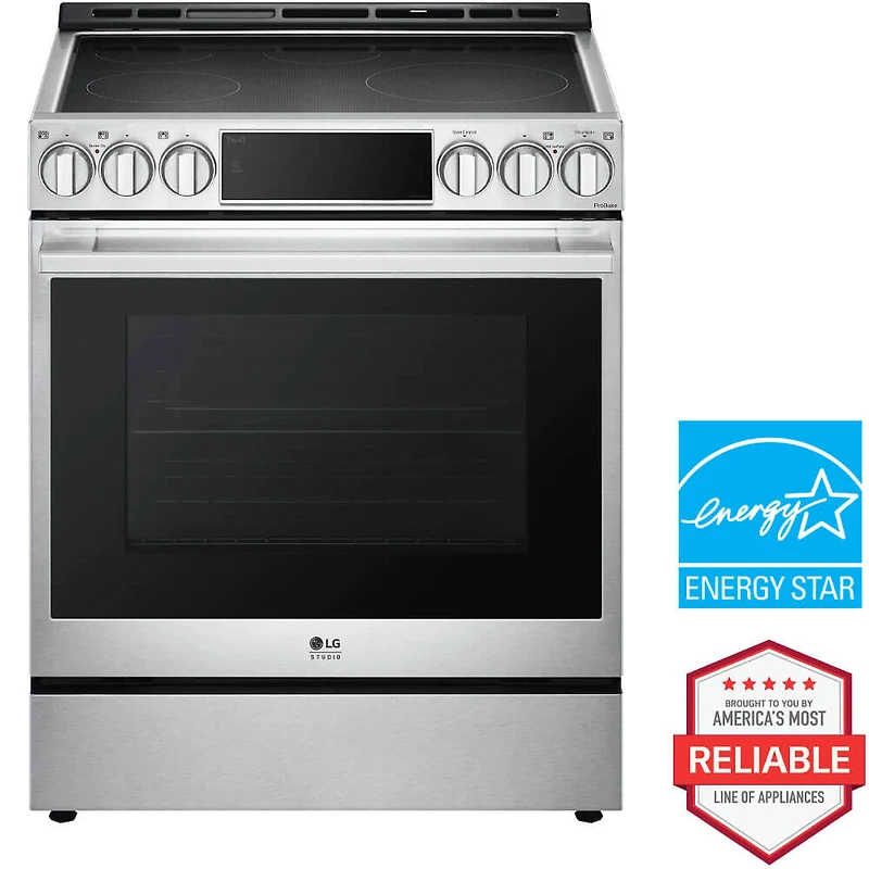 6.3 Cu. Ft. Stainless Slide-In Smart Induction Range