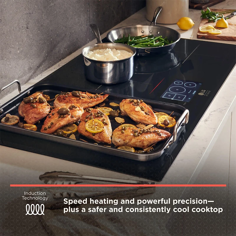 6.3 Cu. Ft. Stainless Slide-In Smart Induction Range