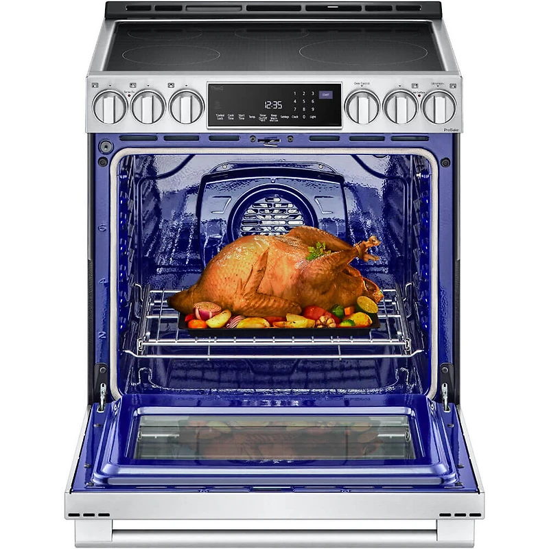 6.3 Cu. Ft. Stainless Slide-In Smart Induction Range