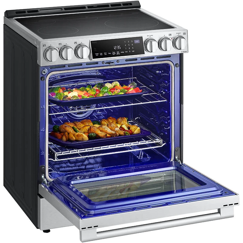 6.3 Cu. Ft. Stainless Slide-In Smart Induction Range