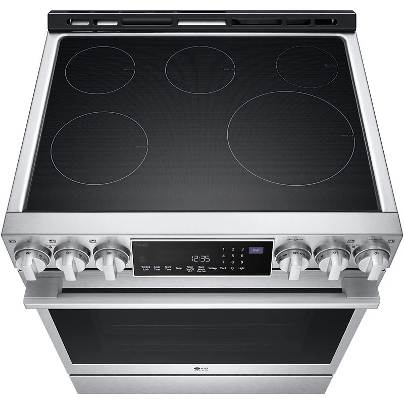6.3 Cu. Ft. Stainless Slide-In Smart Induction Range