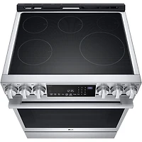 6.3 Cu. Ft. Stainless Slide-In Smart Induction Range