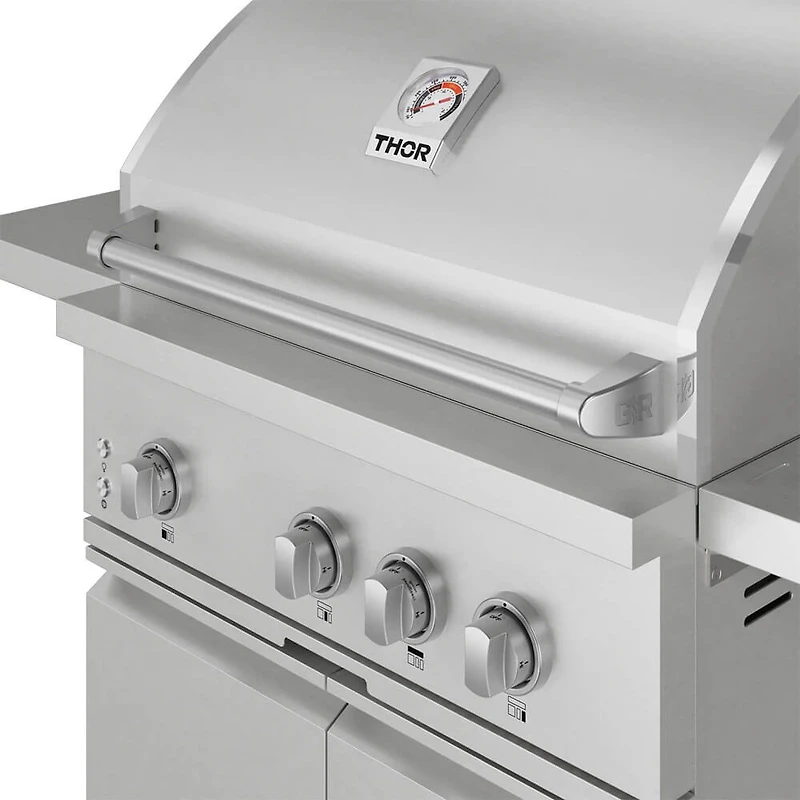 32 inch Stainless Gordon Ramsay Collection Liquid Propane Gas Grill - Stainless
