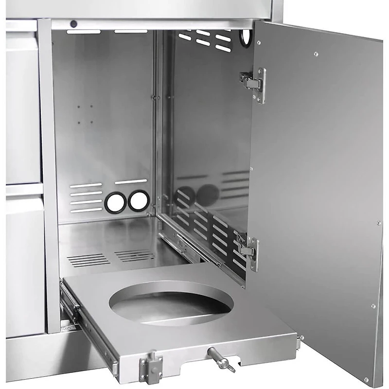 32 inch Stainless Kitchen Grill Cart for Outdoor Kitchens