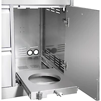 32 inch Stainless Kitchen Grill Cart for Outdoor Kitchens