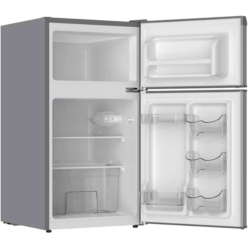 3.1 Cu. Ft. Stainless Compact Refrigerator