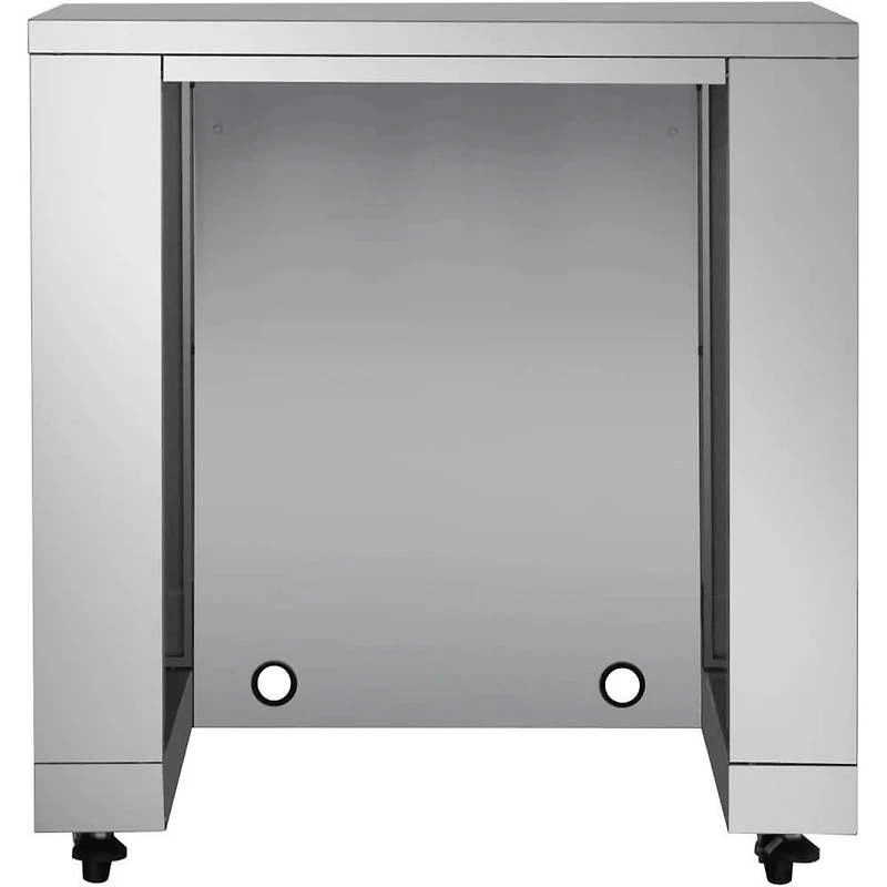 6 Pc. L Shaped Modular Outdoor Kitchen Island Suite w/ 4-Burner Propane Gas Grill