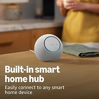 Echo Dot Max 2025 Smart Hub and Speaker - Glacier White