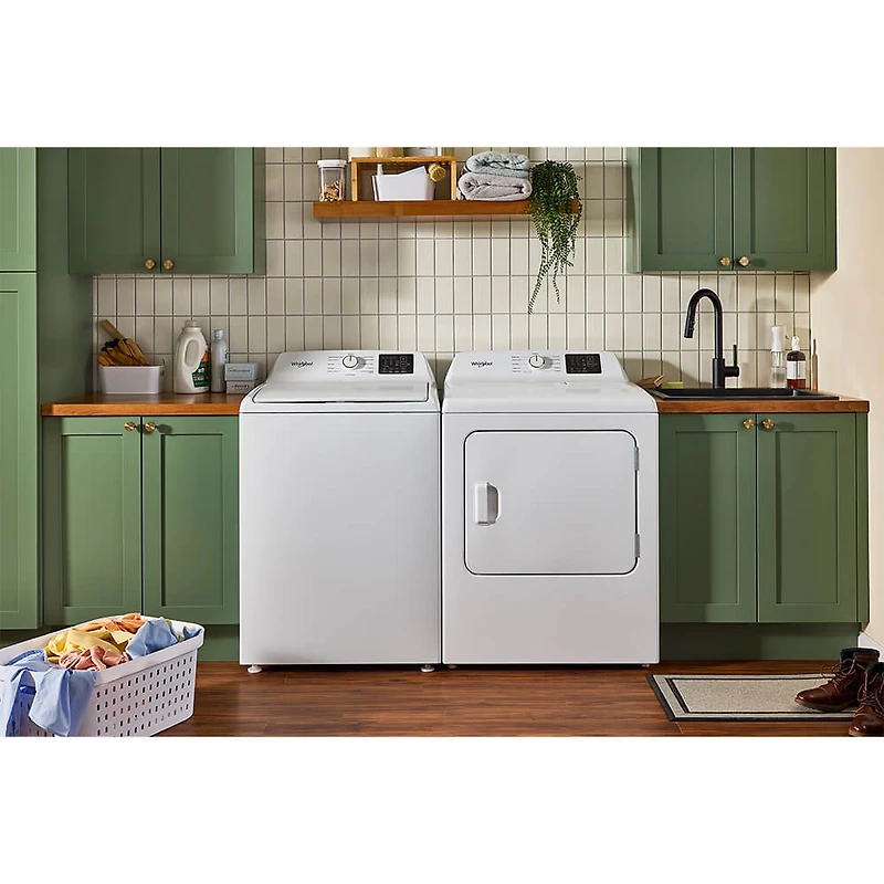 Cu. Ft. White Top Load High Efficiency Electric Dryer