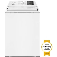 4.2-4.3 Cu. Ft. White Top Load High Efficiency Washer