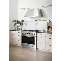 6.2 Cu. Ft. Stainless Slide-In Convection Smart Gas Range
