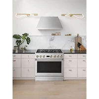 6.2 Cu. Ft. Stainless Slide-In Convection Smart Gas Range