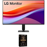  27 inch IPS FHD 120Hz HDR10 Flicker Safe Monitor with Slim Stand + 12 Month CPS Protection Plan – 1080p, 1ms MBR, AMD FreeSync, Eye Comfort, Tilt Adjustable (27, inches)