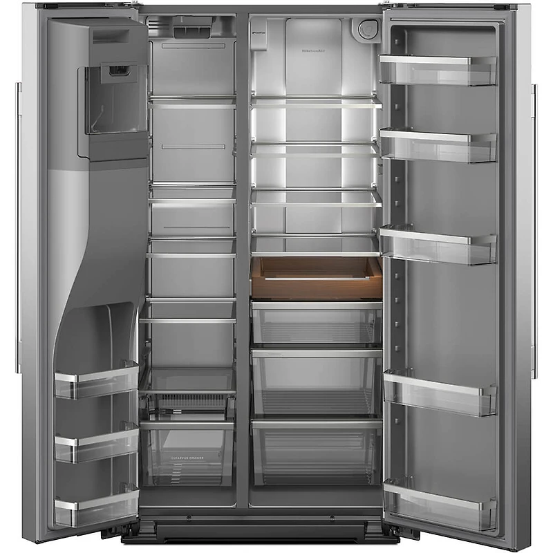28.7 Cu. Ft. Stainless Side-By-Side Refrigerator - OPEN BOX